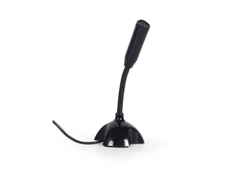 Desktop mikrofon, USB, savitljivo telo, crni (MIC-DU-02)