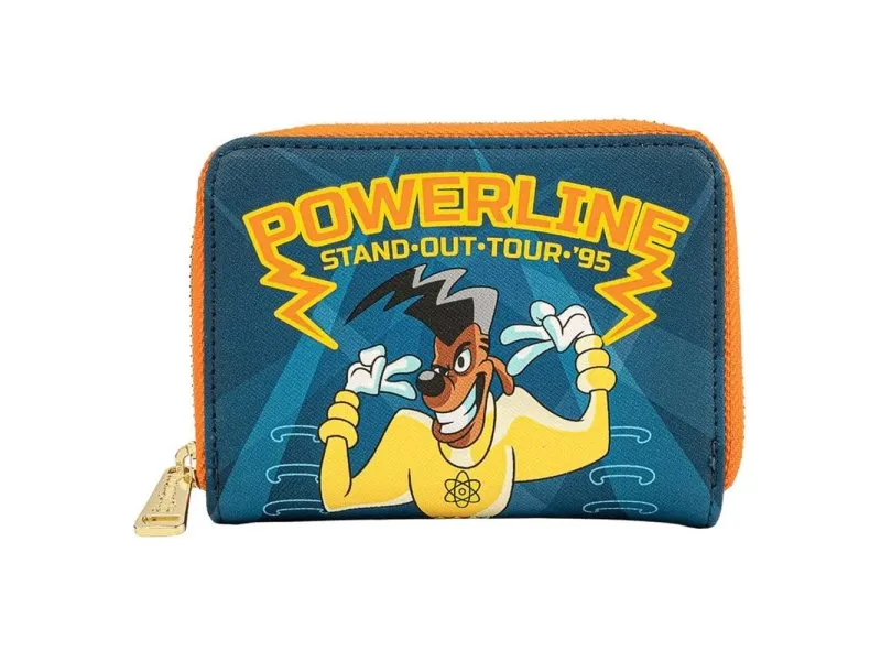 Disney Goofy Movie Powerline All Access Pass Zip Around, novčanik