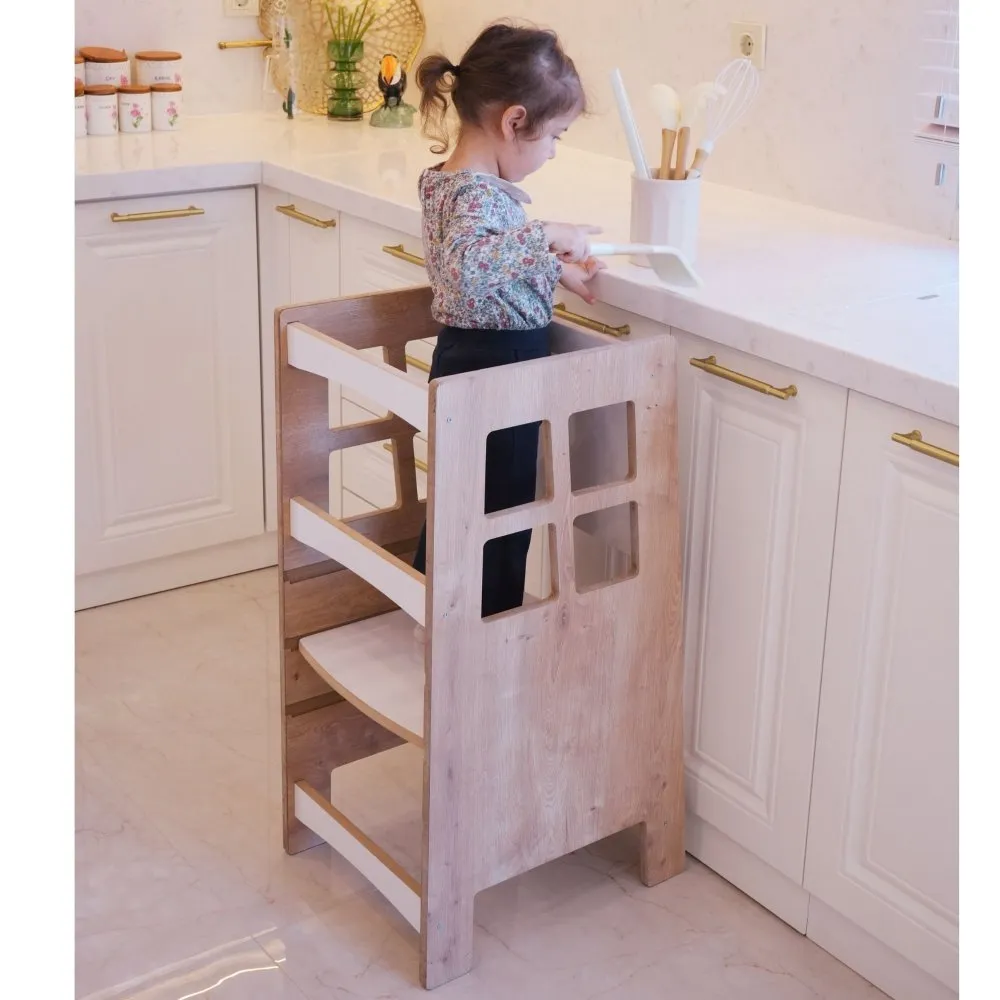 Educational Tover Kule Brown White (517BMB1145)