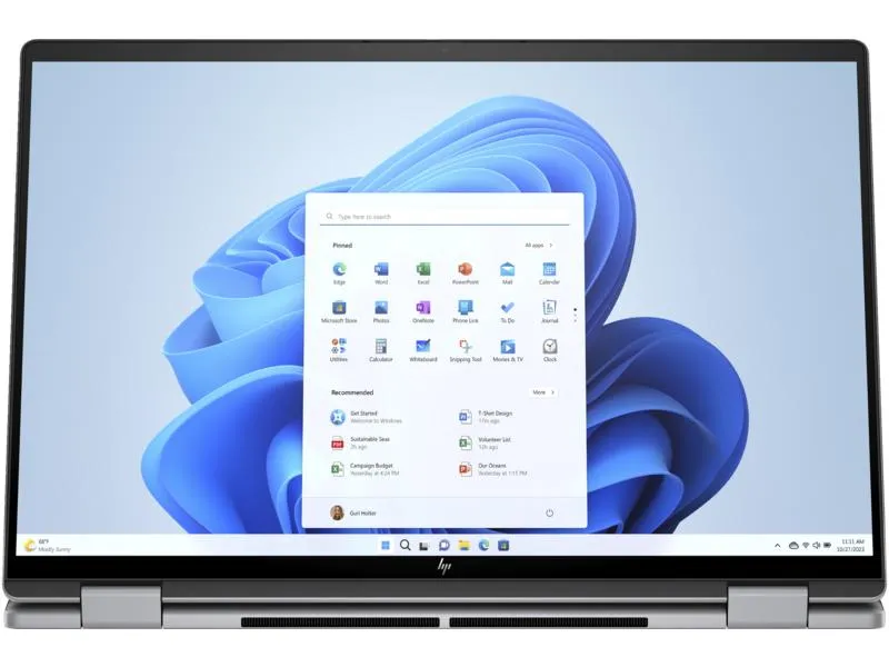 ENVY x360 16-ad0003nn (Meteor silver) WUXGA IPS Touch, R5 8640HS, 16GB, 512GB SSD, Win 11 Home (A70NXEA)