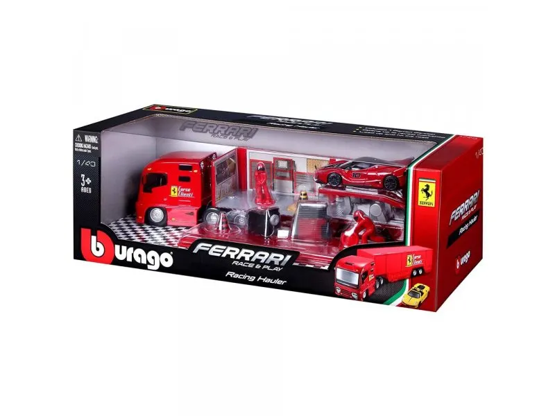 FERRARI RACING HAULER KAMION SET