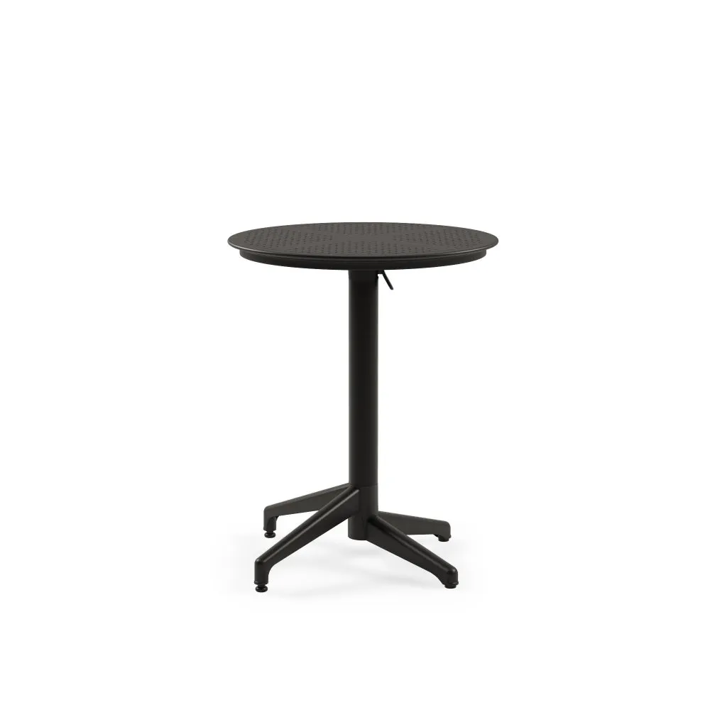 Folding Table Masa Moon Ø60 V2 F Black