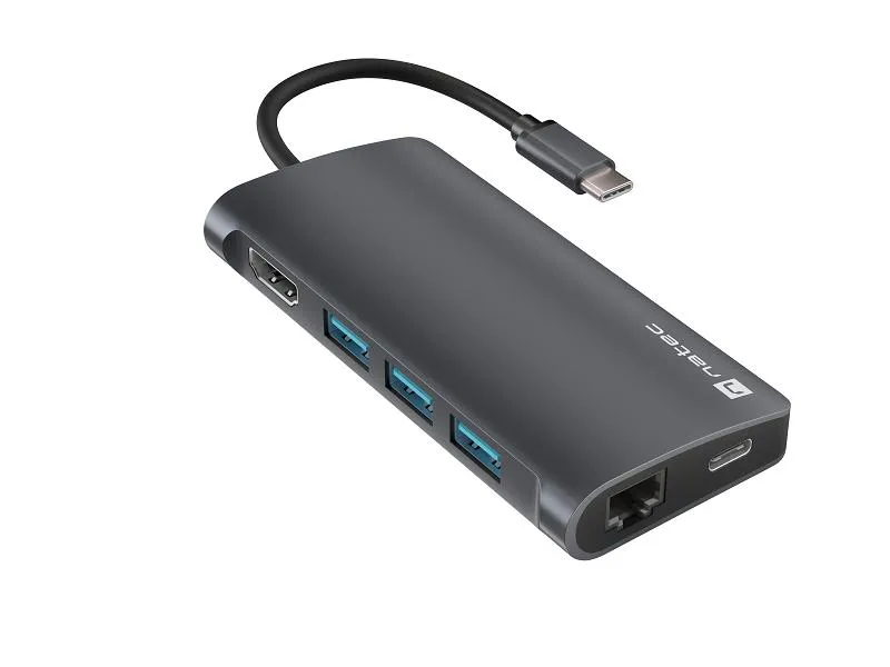 FOWLER 2 V2, USB Type-C 8-in-1 Multi-port Adapter (NMP-2162)