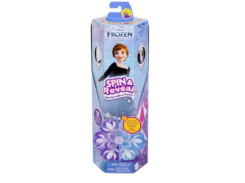 Frozen Anna spin & reveal lutka
