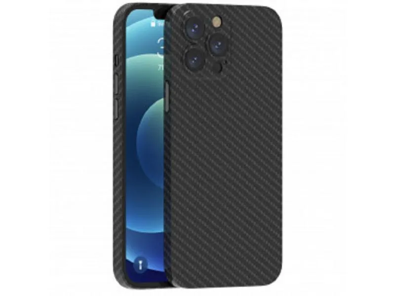 Futrola Hard Case Devia Ultra Thin carbon za Iphone 13 crna 24601