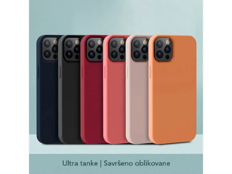 Futrola silikonska Nature series za iPhone 13 pro max tamno narandžasta
