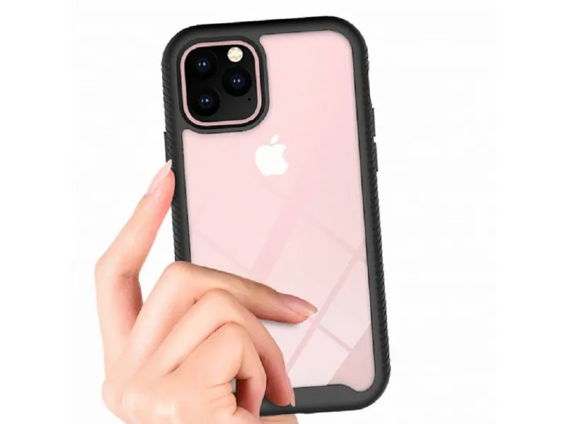 Futrola Silikonska Shark 5 Shockproof Case Za Iphone 11 Pro Max Crna