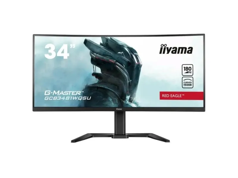GCB3481WQSU-B1 UWQHD 180Hz FreeSync Premium Curved