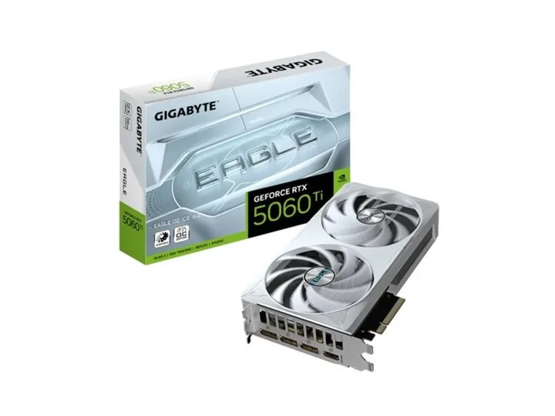 GeForce RTX 5060 Ti EAGLE OC ICE 16G GDDR7 128bit GV-N506TEAGLEOC ICE-16GD