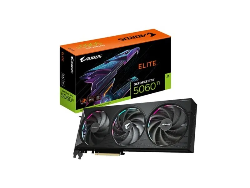 GeForce RTX 5060 Ti ELITE 16G GDDR7 GV-N506TAORUS E-16GD