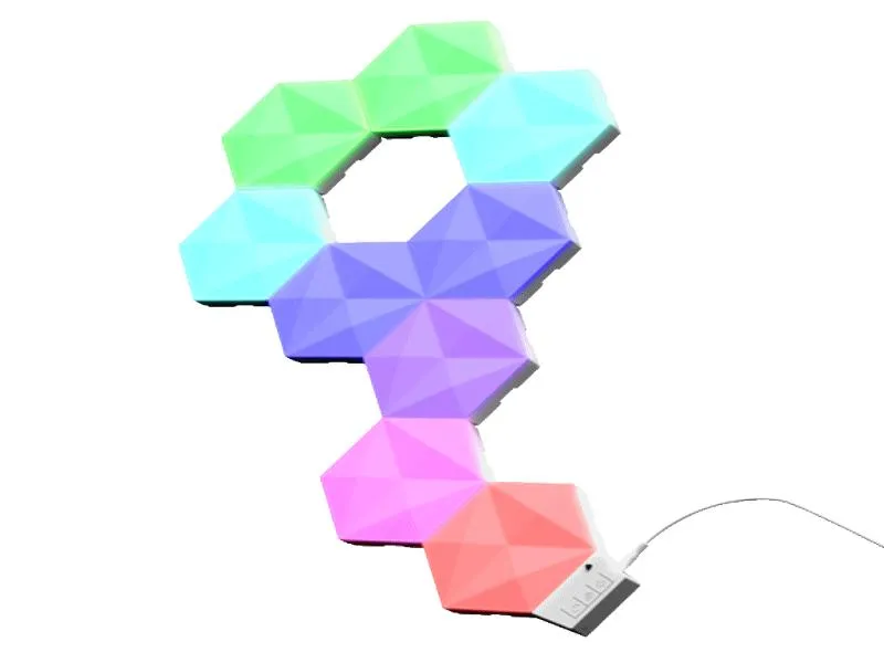 GXT 902 VYBZ RGB Hexagon svetlosni paneli, 9 komada (25421)