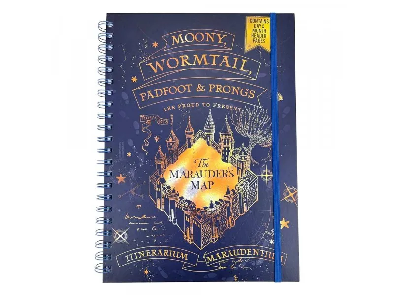 Harry Potter (Marauders Map) A4 Wiro Notebook