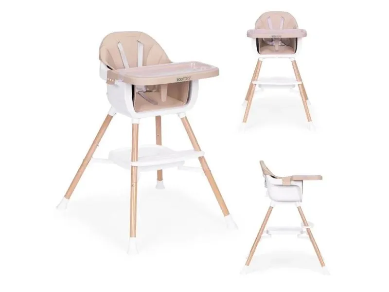 Hranilica za bebe 2u1 Beige ECOTOYS