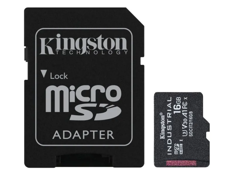 Industrial MicroSDHC/SDXC 16GB + Adapter SDCIT2/16GB