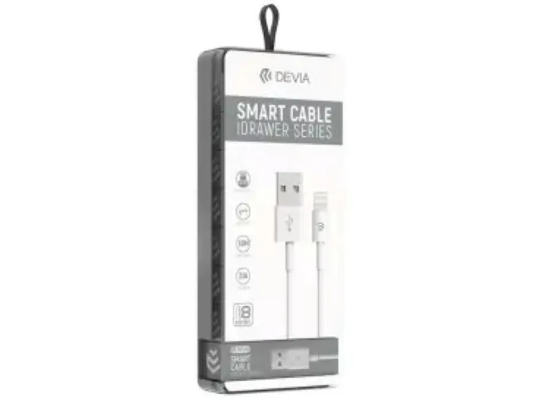 Kabl Idrawer, Lightning, 2.1A, 1m, Beli