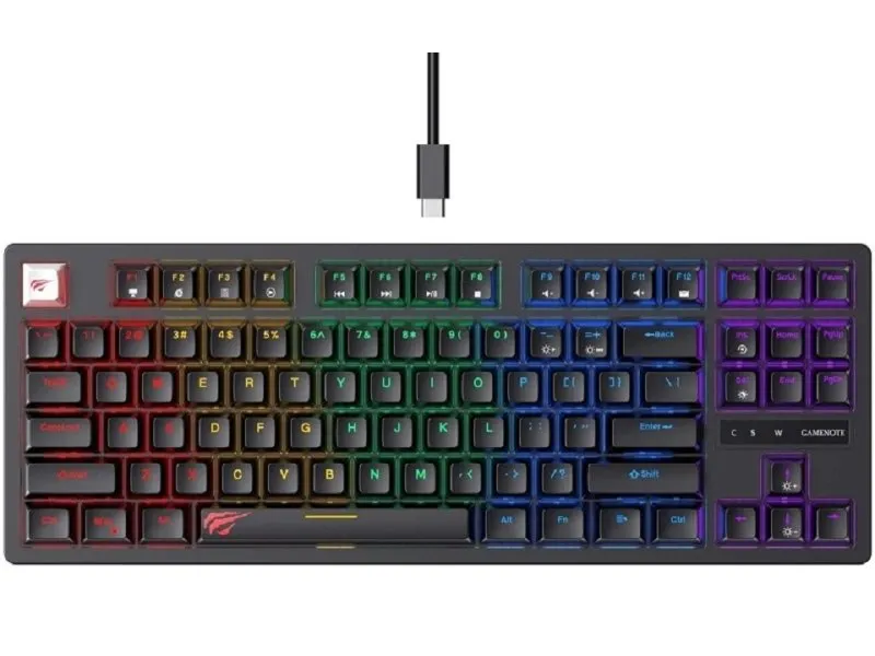 KB892L RGB tastatura crna