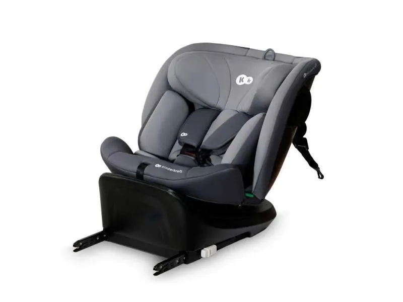 KINDERKRAFT AUTOSEDISTE I-GROW I-SIZE 40-150 CM GREY