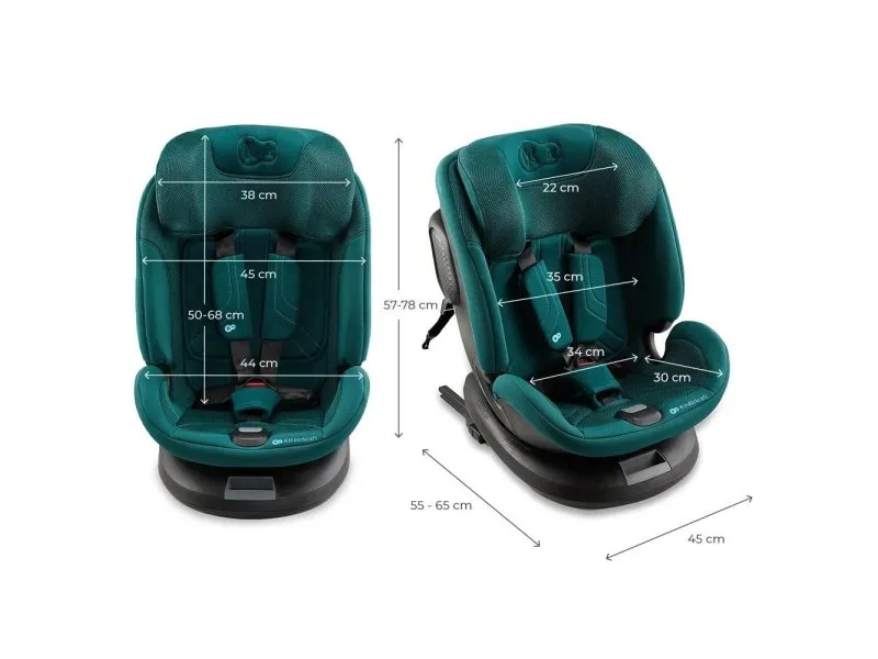 KINDERKRAFT AUTOSEDISTE XPEDITION3 I-SIZE 40-150CM GREEN
