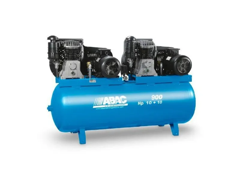 Klipni kompresor-tandem PRO B7000/900 T10 V400, 900l, 2420 l/min, 7.5kW + 7.5kW