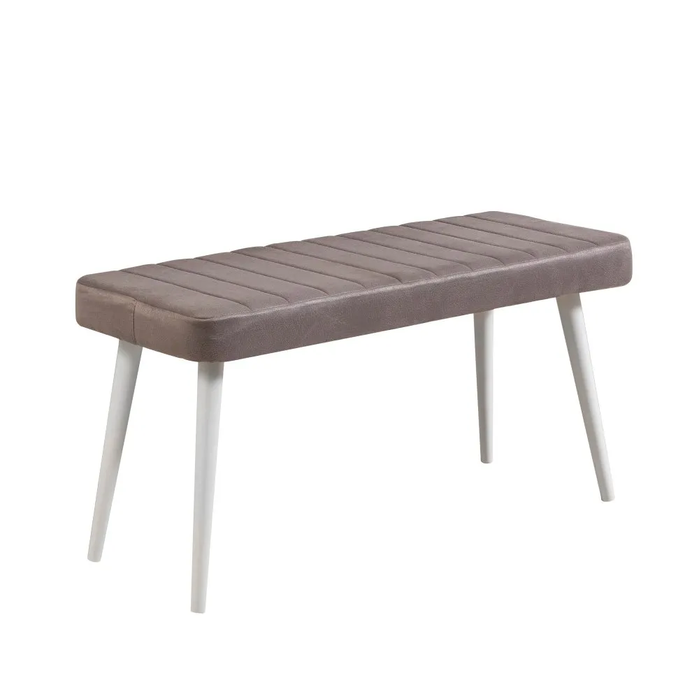 Klupa Stormi Bench White Grey (869VEL5281)