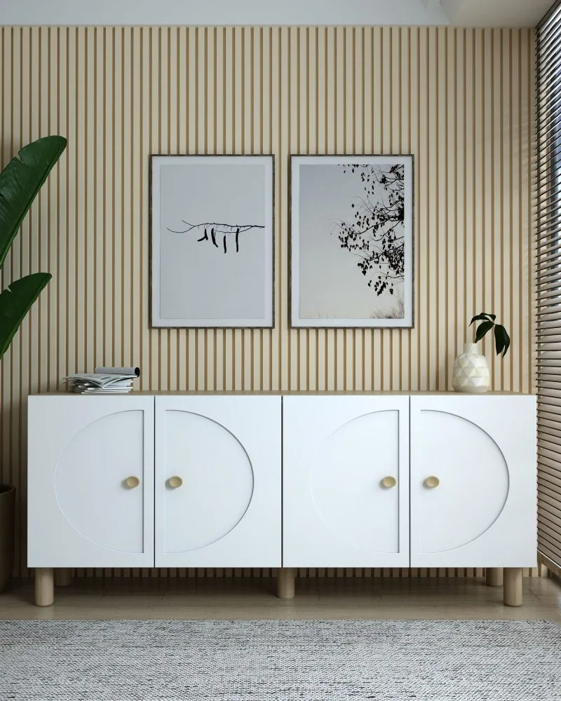 Komoda Inci KB150 Bohem Sapphire Oak White