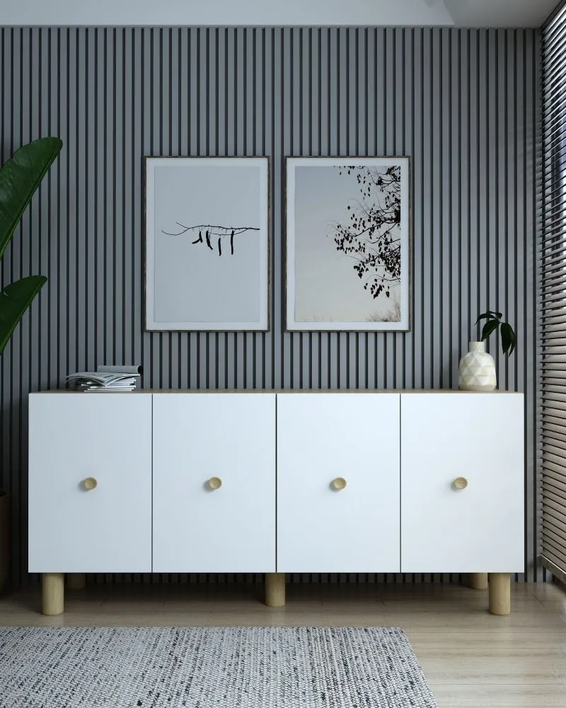Komoda Mono KB150 Bohem Sapphire Oak White