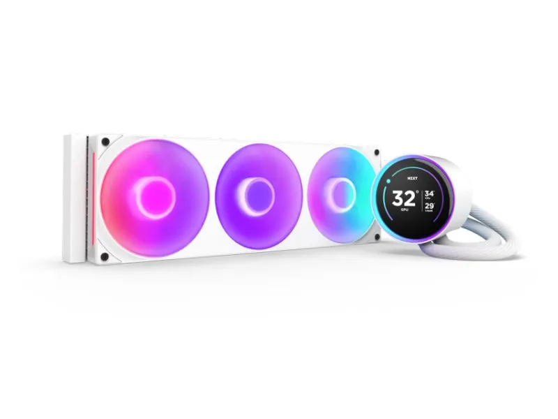 Kraken Elite 360 RGB V2 vodeno hlađenje belo (RL-KR36E-W2)