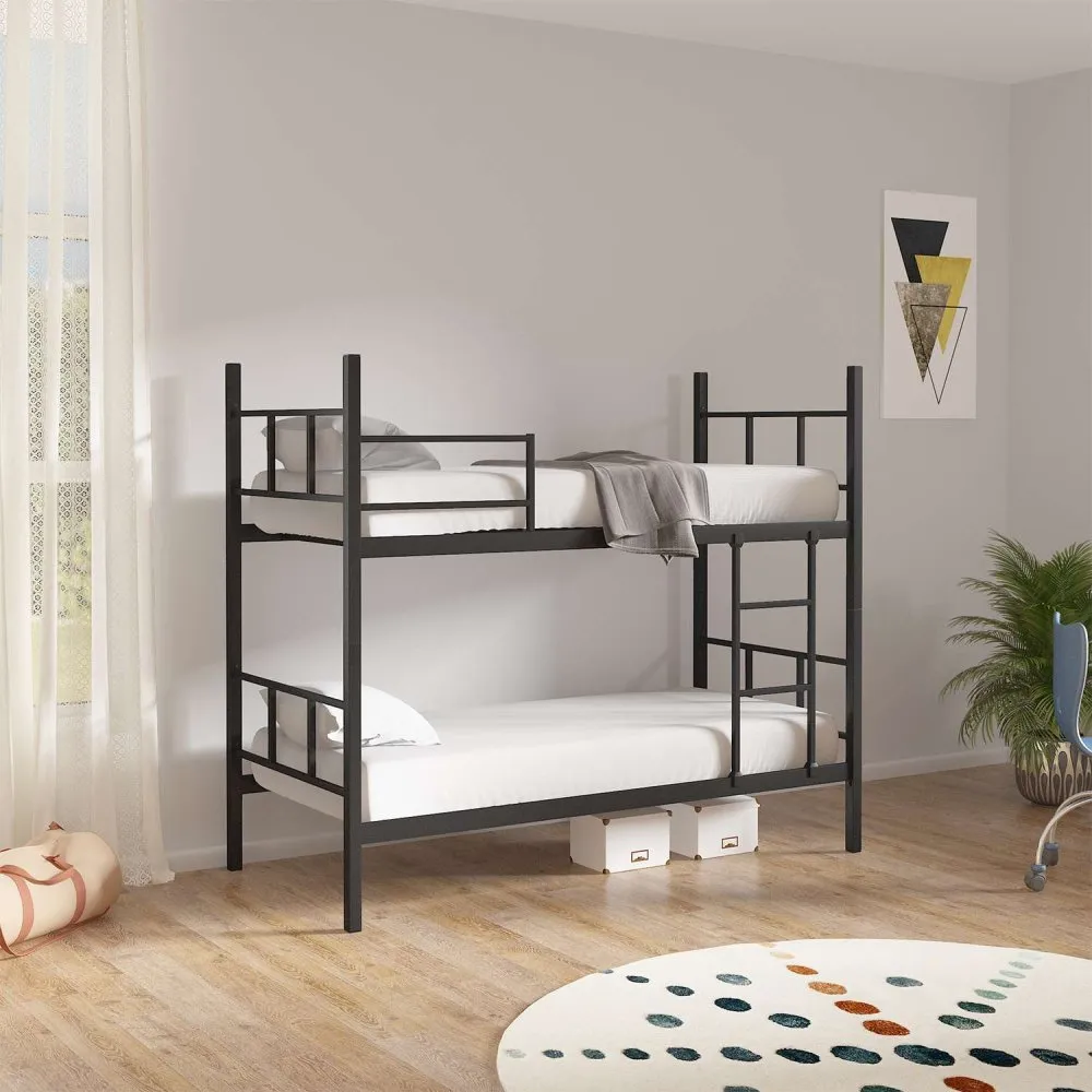 Krevet na sprat Defne Black 90x190 (837WST1121)