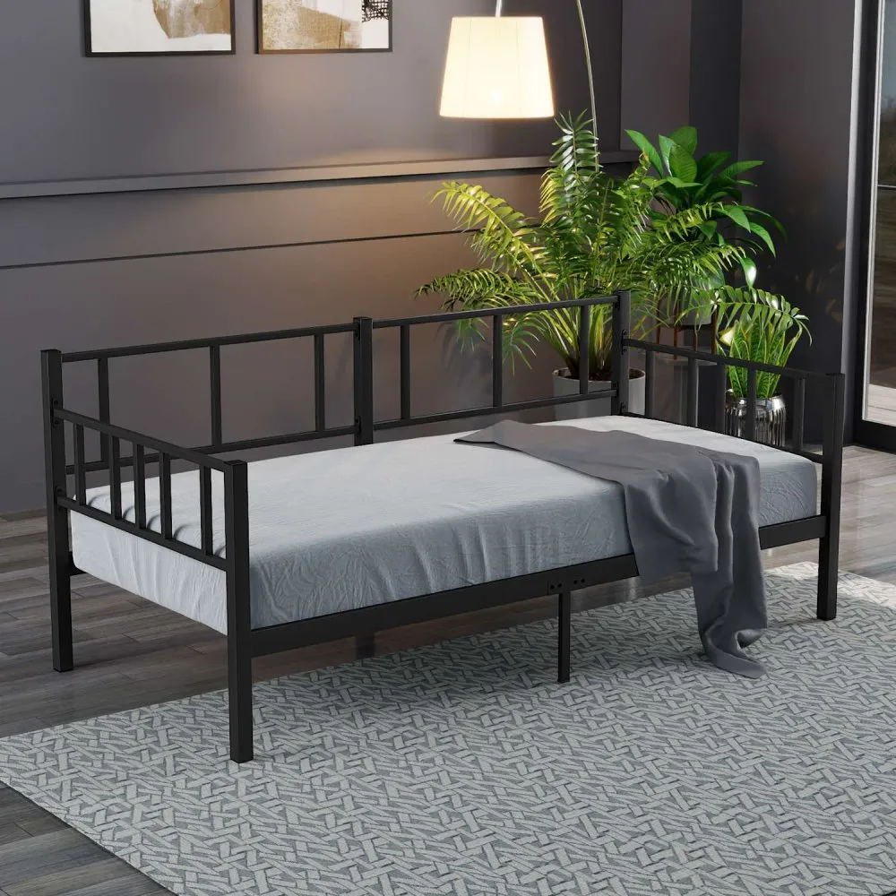 Krevet od metala Daybed Black 90x190