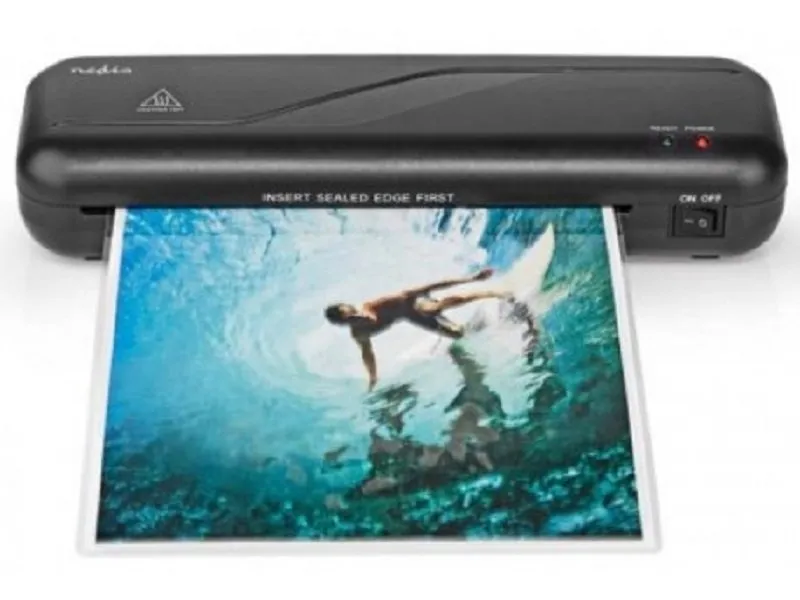 LAMI112BK4 Laminator, aparat za plastifikaciju A4, 230 mm/min, black OUTLET