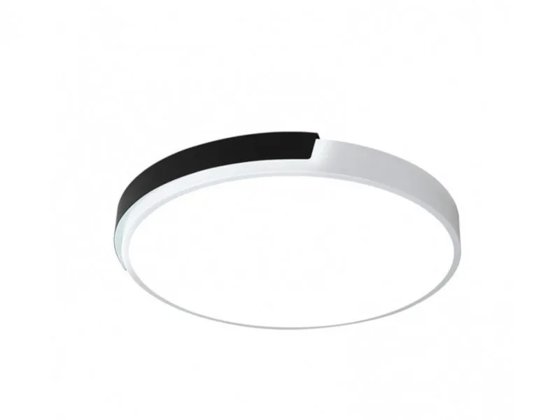 LED PLAFONJERA EL1671 O 16W 3000K CRNA/BELA