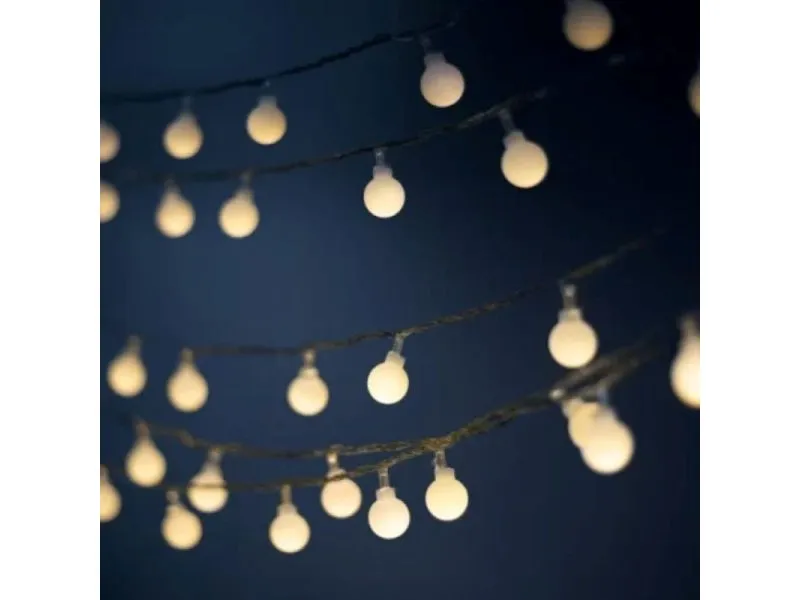 Light LED solarne lampice warm White