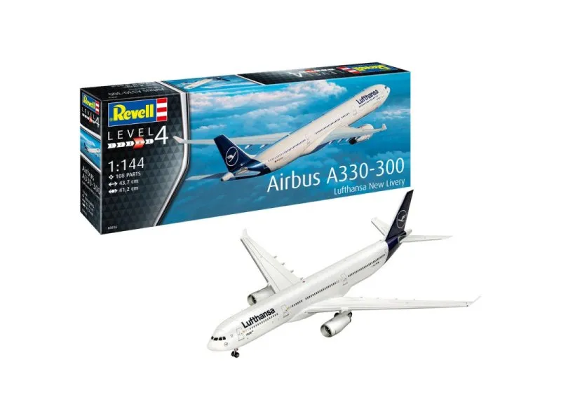 MAKETA AIRBUS A330-300 LUFTHANSA NEW LIVERY
