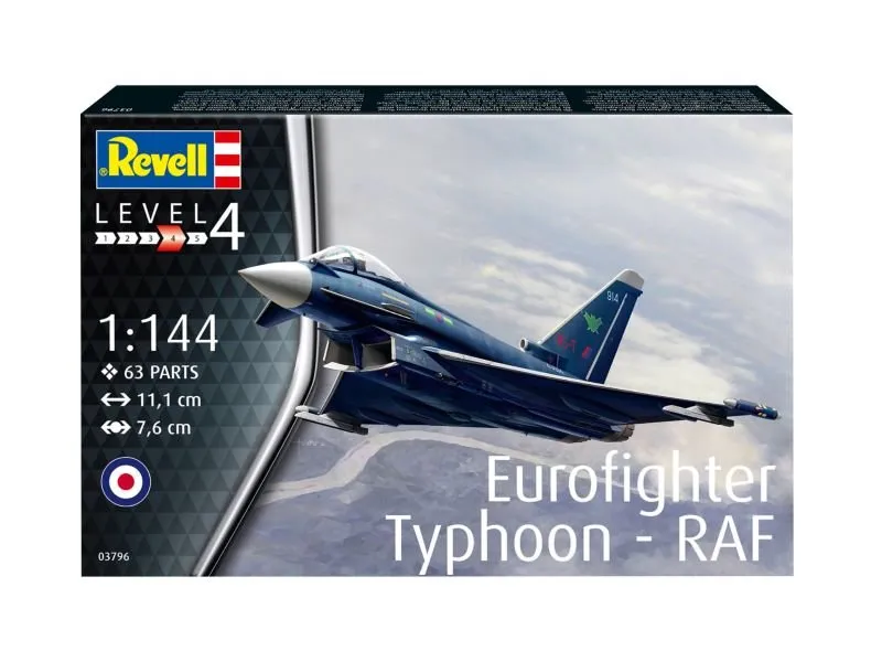 MAKETA EUROFIGHTER TYPHOON - RAF