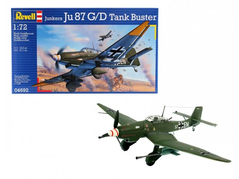 Maketa Junkers Ju87 G/D Buster