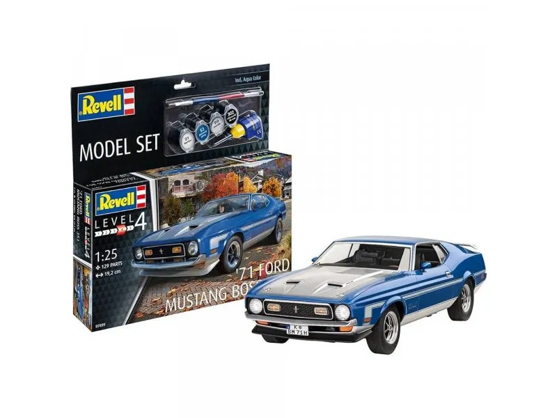 Maketa Model Set 71 Ford Mustang Boss 351