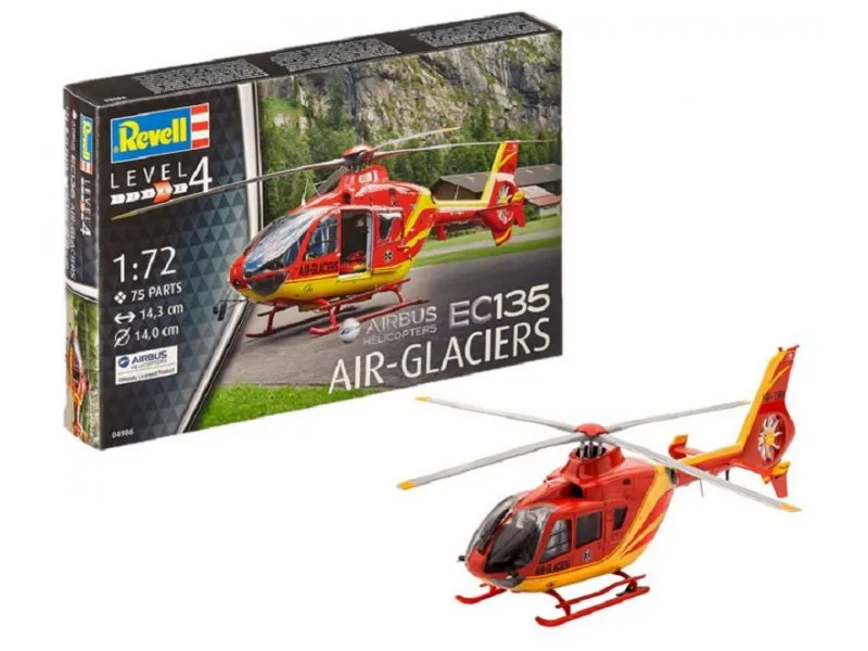 Maketa Model Set EC135 Air-Glaciers