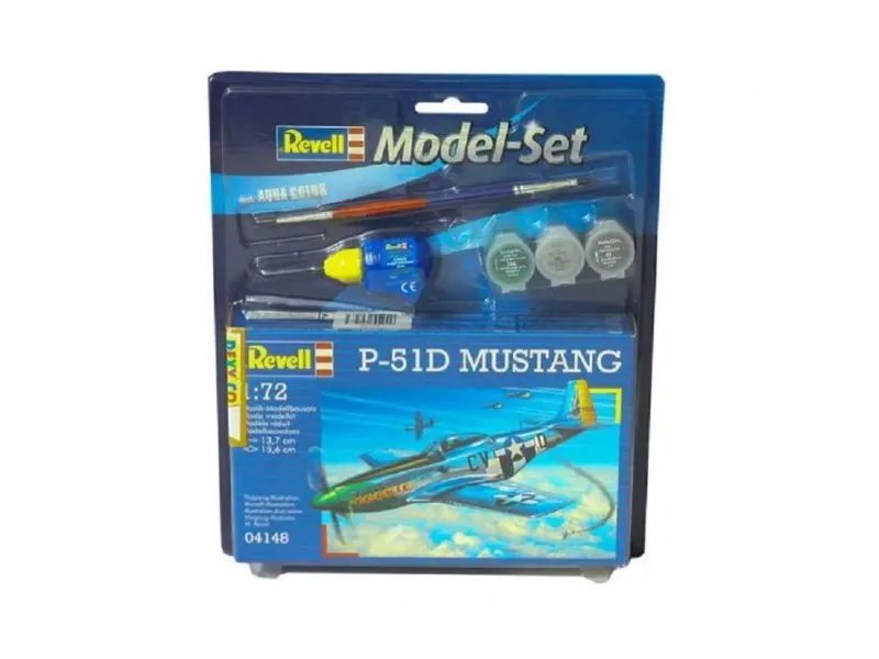 Maketa model set P-51D MUSTANG