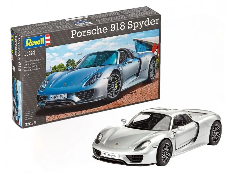 Maketa Model Set Porsche 918 Spyder