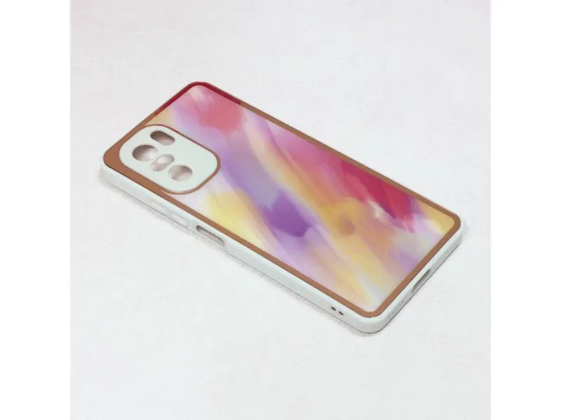 Maska Candy Marble za Xiaomi Poco F3/Mi 11i Bela