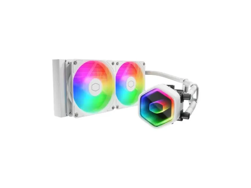 MasterLiquid 240 Core II ARGB vodeno hlađenje, belo (MLW-D24M-A18PA-RW)