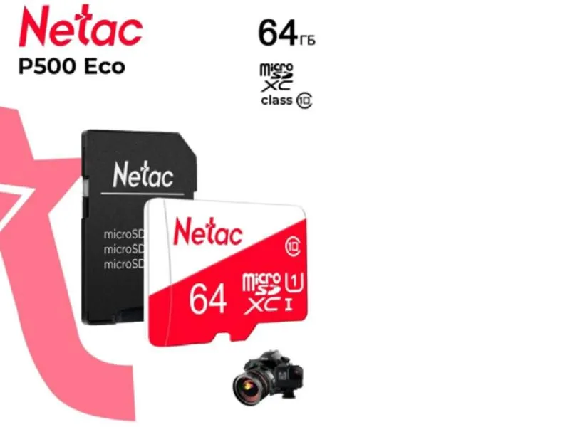 Micro SDXC 64GB P500 ECO NT02P500ECO-064G-R sa adapterom