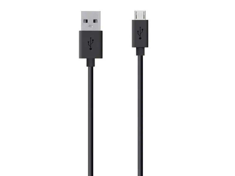 Mixit kabl USB-A na microUSB 1.2m crni (F2CU012BT2M-BLK)