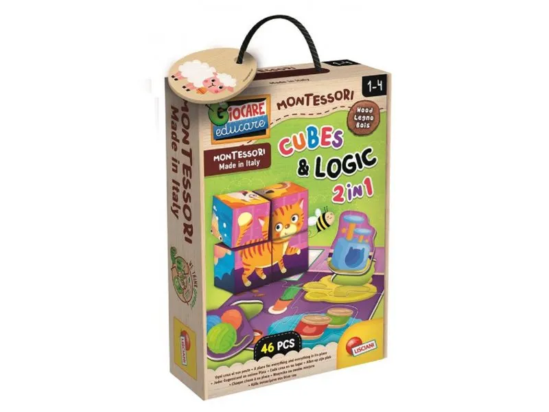 Montesori Edukativna kutija Cubes and Logic 96879