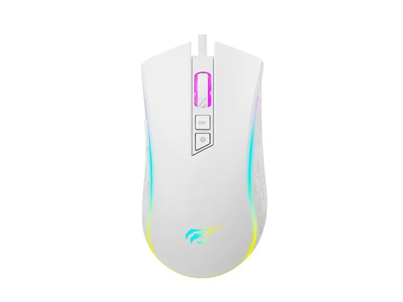 MS1034 USB RGB Gaming miš beli
