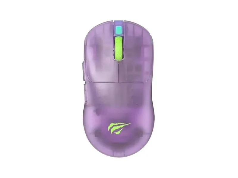 MS970WB Bežični miš transparent ljubičasti