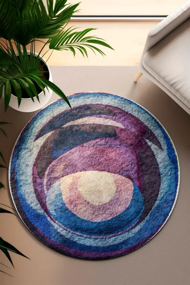 Multicolor okrugli tepih DA 2071 120 cm (432WLM1983)