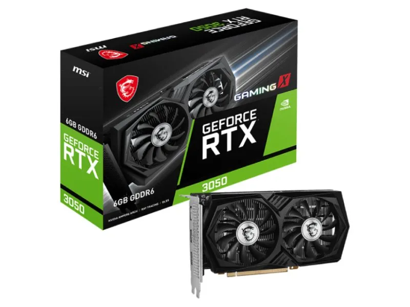 nVidia GeForce RTX 3050 6GB 128bit GAMING X 6G