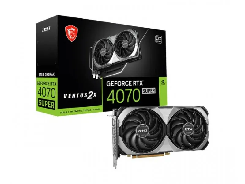 nVidia GeForce RTX 4070 12GB RTX 4070 SUPER 12G VENTUS 2X OC grafička karta
