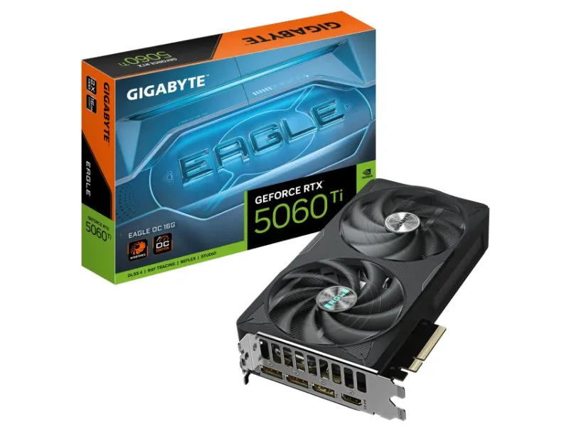 nVidia GeForce RTX 5060 Ti EAGLE 16GB 128bit GV-N506TEAGLE OC-16GD rev. 1.0 grafička karta
